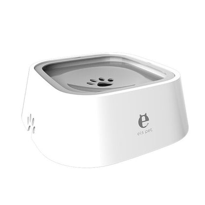 1.5L Floating Dog Water Bowl—a spill-proof ABS plastic dispenser